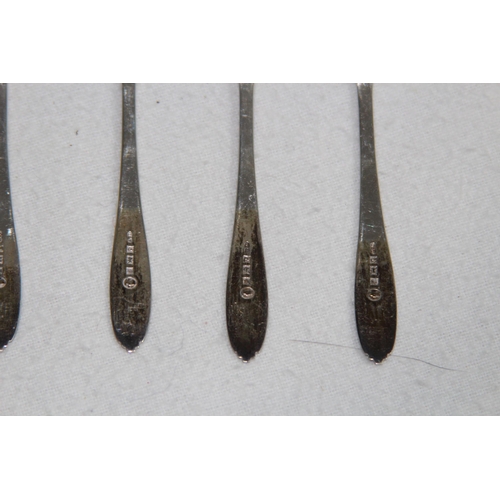 1150 - 6 SILVER COFFEE SPOONS - 46G - BIRMINGHAM 1952 - DEAKIN AND FRANCIS