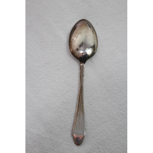 1151 - SILVER TEASPOON - 20G - BIRMINGHAM 1937 - ISRAEL GREENBERG