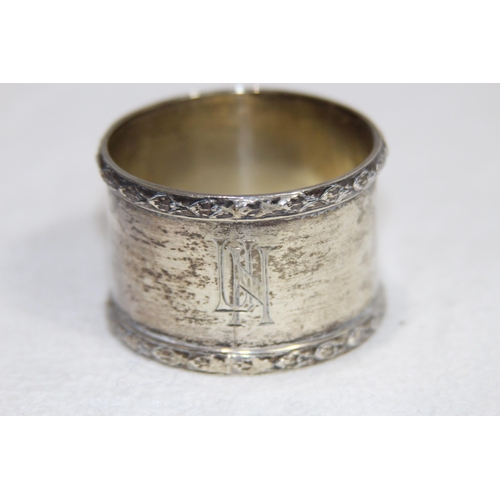 1153 - SILVER NAPKIN RING - 28.5G - GERMAN 800 SILVER