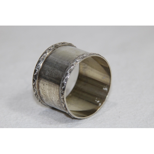 1153 - SILVER NAPKIN RING - 28.5G - GERMAN 800 SILVER