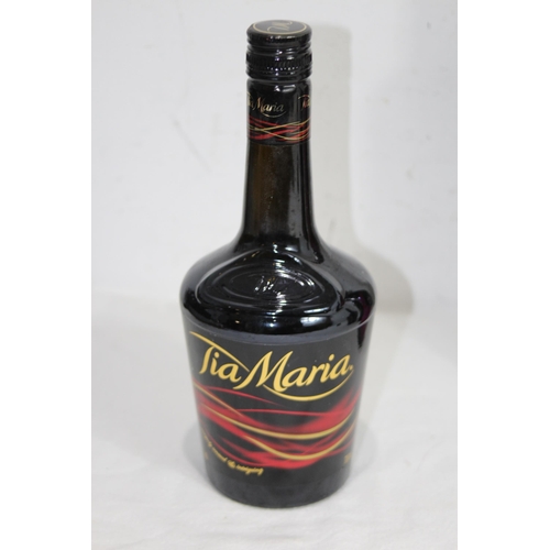 739 - BOTTLE OF TIA MARIA AND 3 OTHER BOTTLES