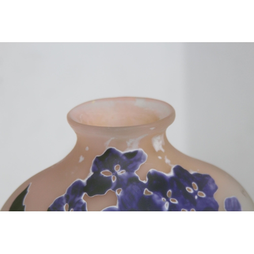 894 - HYDRANGEA VASE SIGNED GALLE
20 X 20CM