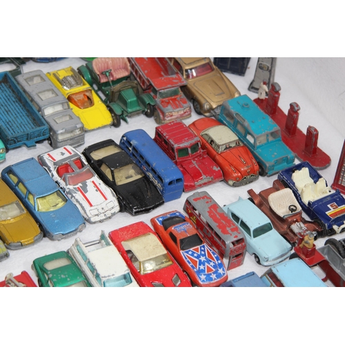 707 - LARGE QUANTITY OF VINTAGE DI CAST INCLUDING DINKY AND CORGI ETC