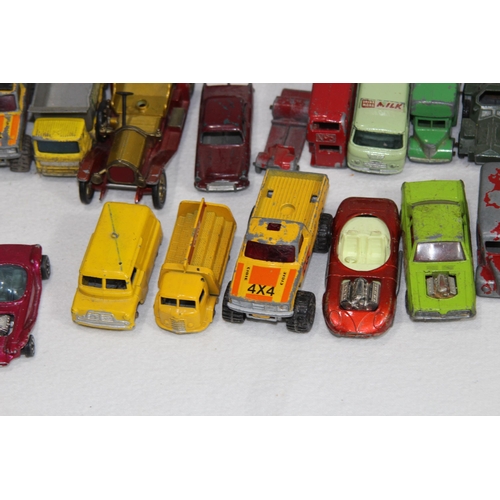 707 - LARGE QUANTITY OF VINTAGE DI CAST INCLUDING DINKY AND CORGI ETC