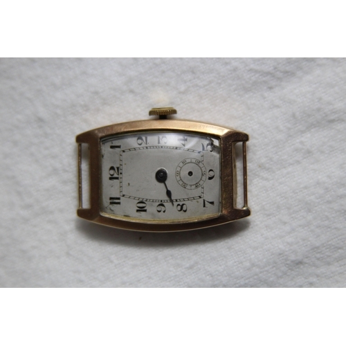 1177 - 9CT GOLD GENTLEMEN'S WATCH