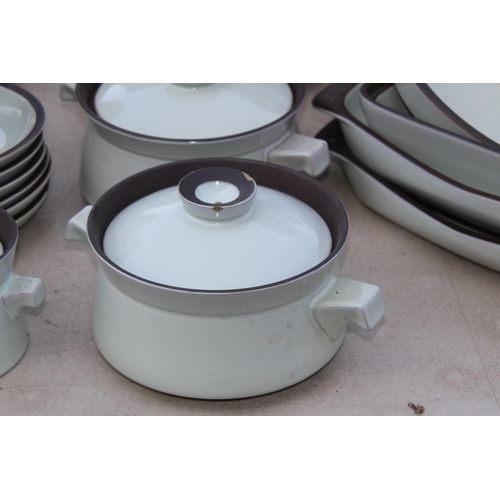 385 - LARGE QUANTITY OF DENBY DINNER SERVICE