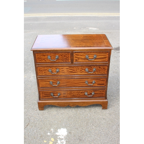 4 - VINTAGE REPRODUCTION CHEST OF DRAWERS 
76 X 41 X 74CM