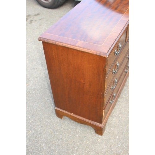 4 - VINTAGE REPRODUCTION CHEST OF DRAWERS 
76 X 41 X 74CM