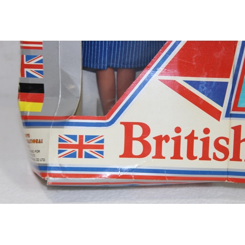 655 - VINTAGE BRITISH AIRWAYS DOLL IN BOX