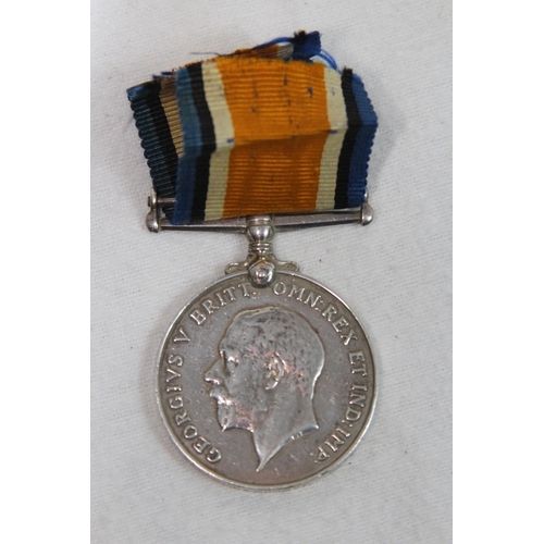 840 - WWI SILVER MEDAL TO 9968 PTE R. LARCOMBE SOM.L.I SOMERSET LIGHT INFANTRY