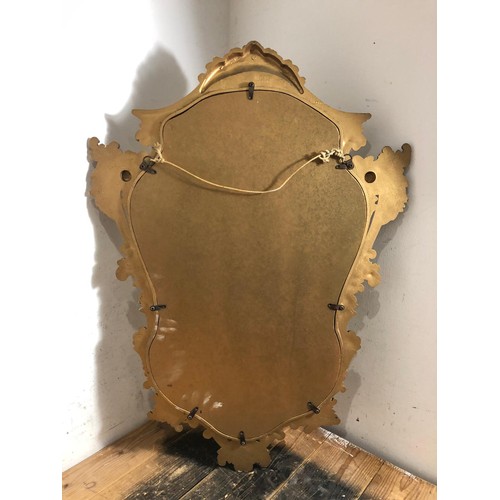 233 - ORNATE MIRROR
76 X 52CM