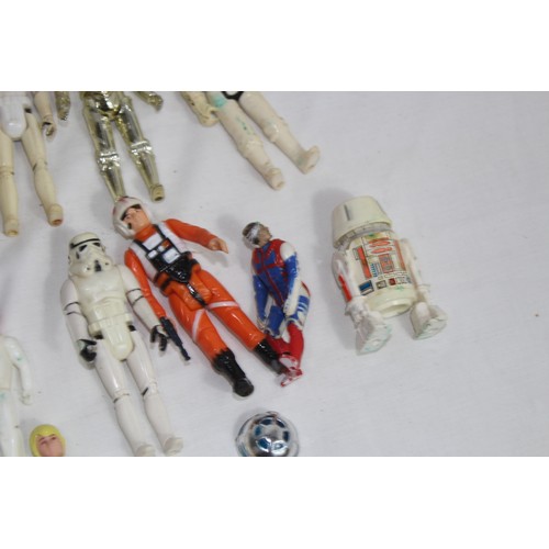 582 - QUANTITY OF STAR WARS AND SPACE FIGURES