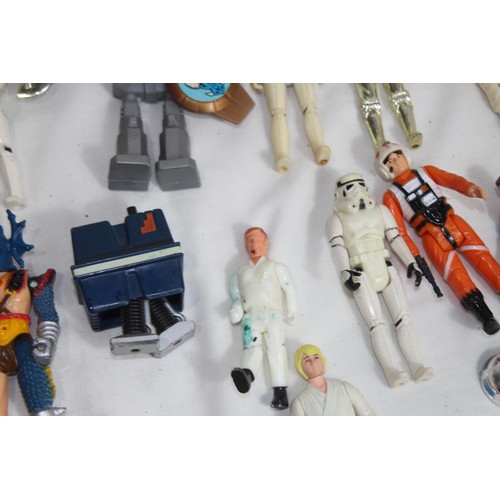 582 - QUANTITY OF STAR WARS AND SPACE FIGURES