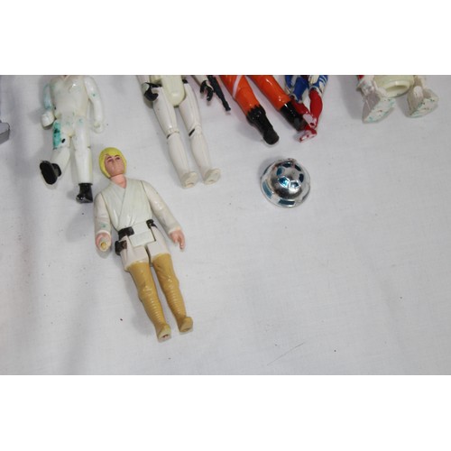 582 - QUANTITY OF STAR WARS AND SPACE FIGURES