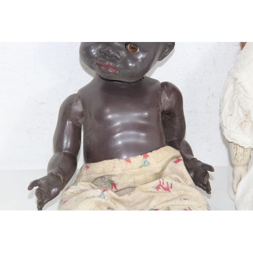 597 - 4 X VINTAGE DOLLS