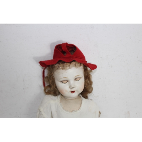 597 - 4 X VINTAGE DOLLS