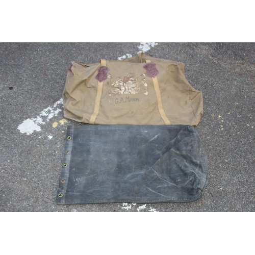 757 - 2 x MILITARY KIT BAGS