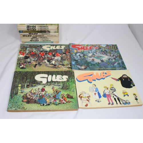 428 - QUANTITY OF GILES CARTOON BOOKS