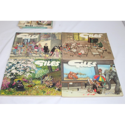 428 - QUANTITY OF GILES CARTOON BOOKS