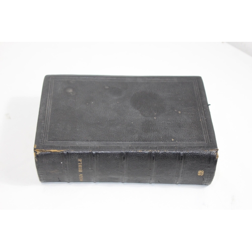 440 - ANTIQUE BIBLE
27 X 18CM