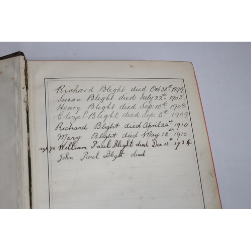 440 - ANTIQUE BIBLE
27 X 18CM