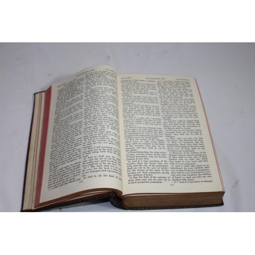440 - ANTIQUE BIBLE
27 X 18CM