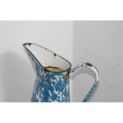 441 - 2 PIECES OF VINTAGE ENAMELWARE
38CM