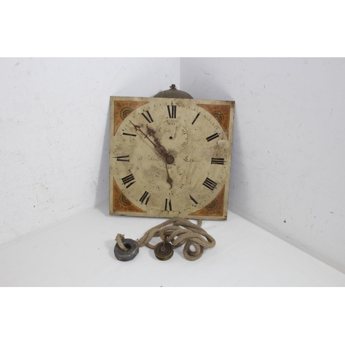 444 - ANTIQUE LONG CASE CLOCK WORKINGS
28CM