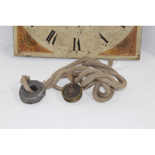 444 - ANTIQUE LONG CASE CLOCK WORKINGS
28CM