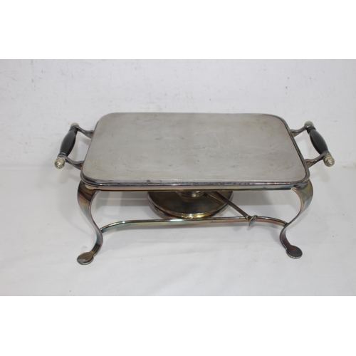 448 - GOOD BOX OF PLATED ITEMS