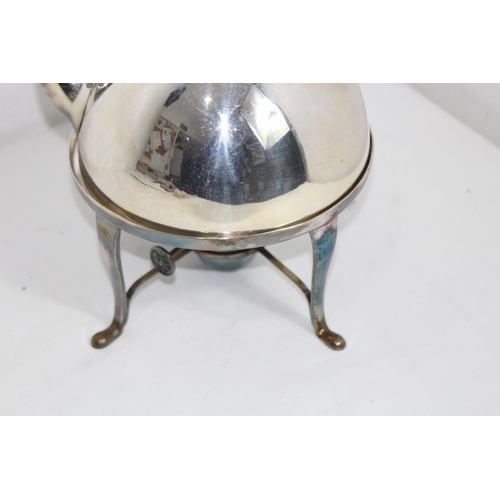 449 - ANTIQUE KETTLE ON STAND
30CM
