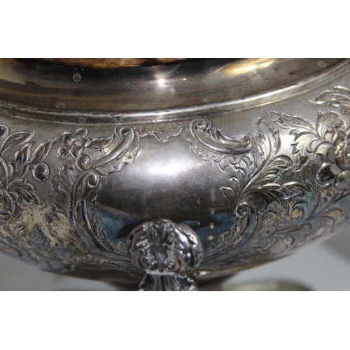 452 - LARGE VINTAGE PLATED SAMOUAR
45CM