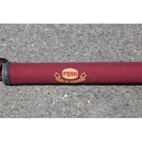 457 - PENN GOLD MEDAL 8FT GRAPHITE 2 PIECE FLY ROD 7 LINE