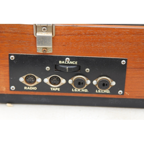 727 - MARCONIPHONE TURNTABLE AND SPEAKERS