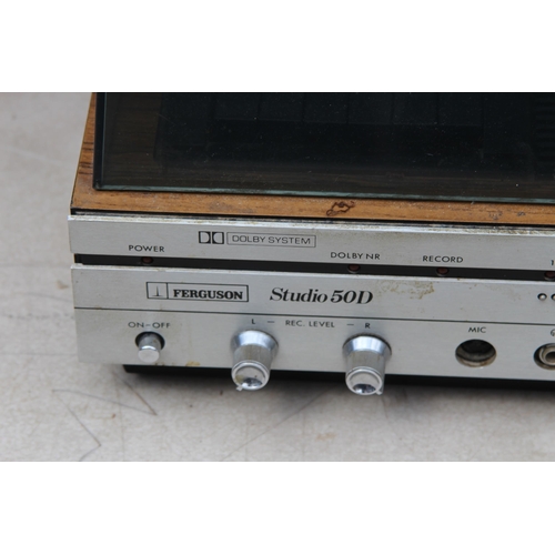 728 - FERGUSON MUSIC CENTRE AND SPEAKERS