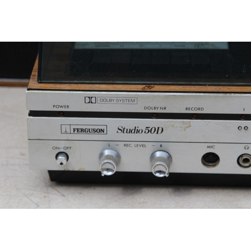728 - FERGUSON MUSIC CENTRE AND SPEAKERS