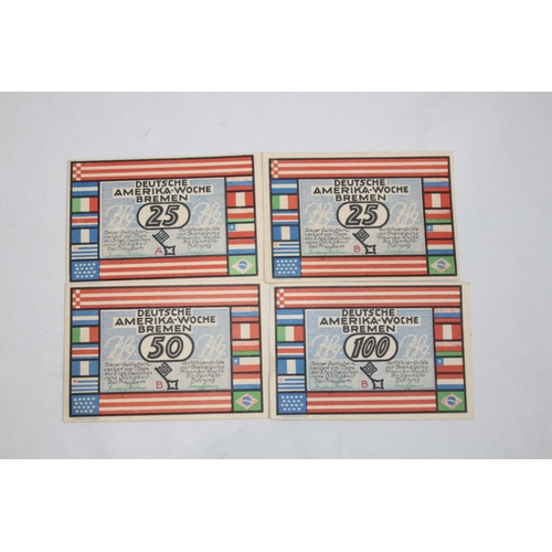 772 - QUANTITY OF GERMAN EMERGENCY MONEY FROM BETWEEN THE WARS