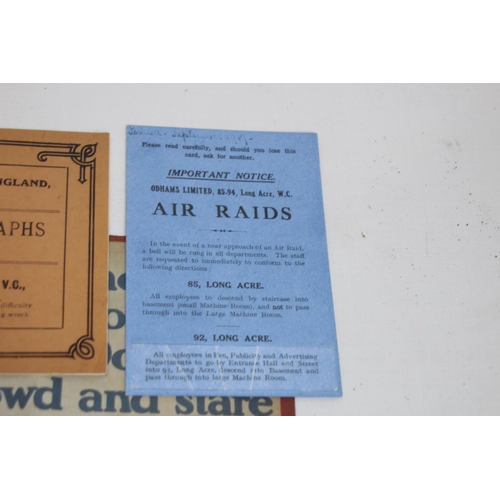 773 - QUANTITY OF MILITARY EPHEMERA PLUS CAP BADGES