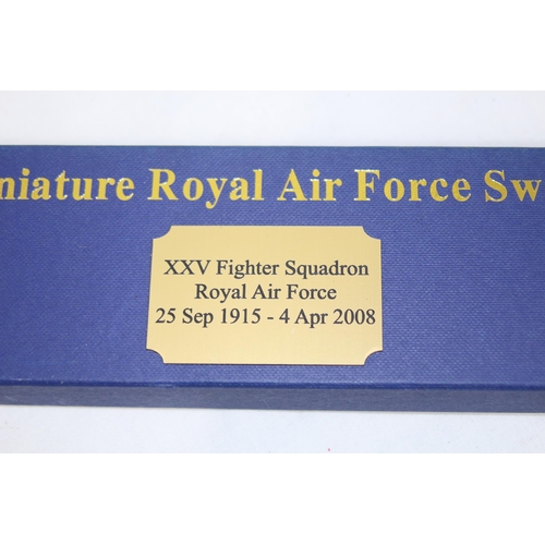 776 - MINIATURE ROYAL AIR FORCE SWORD
20CM