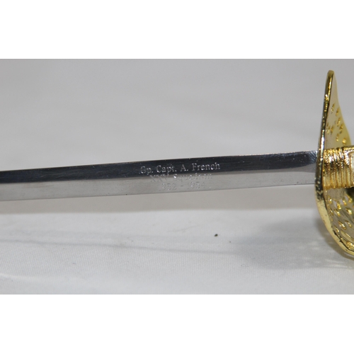 776 - MINIATURE ROYAL AIR FORCE SWORD
20CM