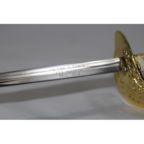 776 - MINIATURE ROYAL AIR FORCE SWORD
20CM