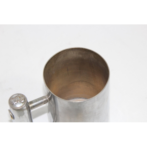 778 - GENUINE 1942-3 NAVY TANKARD MADE FROM SHIPS AMMO CASES
13CM