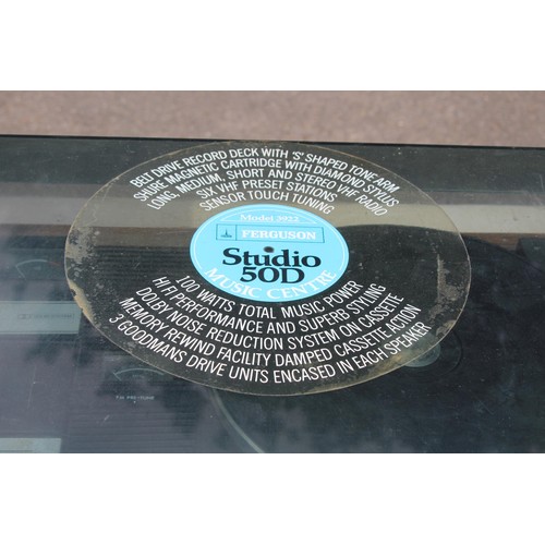 728 - FERGUSON MUSIC CENTRE AND SPEAKERS