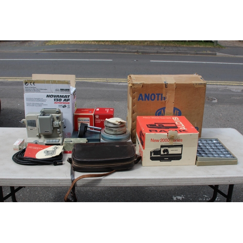 731 - LARGE QUANTITY OF VINTAGE CINE EQUIPMENT