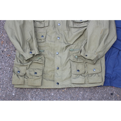 458 - VINTAGE FISHING JACKET AND BROWNING SHOOT JACKET