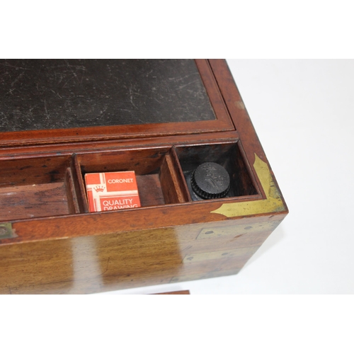 463 - ANTIQUE WRITING BOX
45.5 X 25 X 17CM