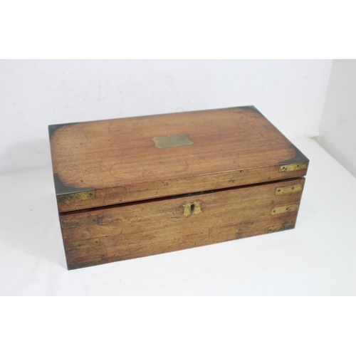 463 - ANTIQUE WRITING BOX
45.5 X 25 X 17CM