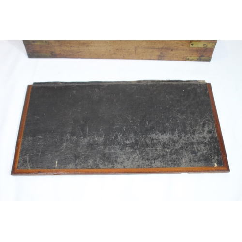 463 - ANTIQUE WRITING BOX
45.5 X 25 X 17CM