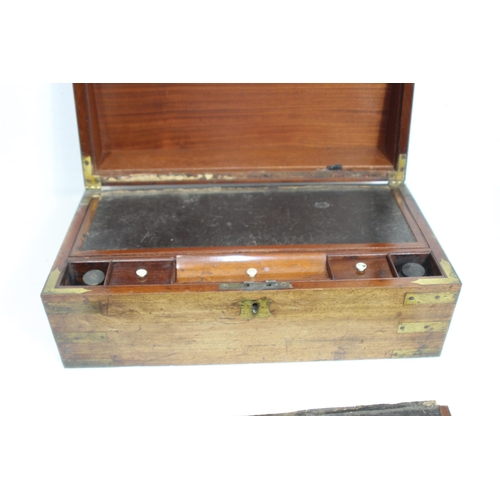 463 - ANTIQUE WRITING BOX
45.5 X 25 X 17CM