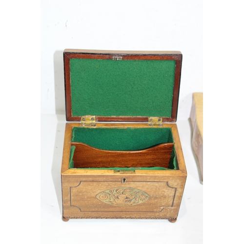 464 - QUANTITY OF INTERESTING WOODEN BOXES
30 X 22 X 8CM